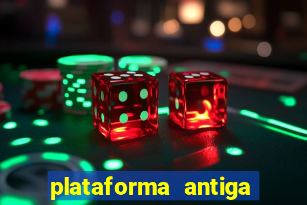 plataforma antiga de jogos